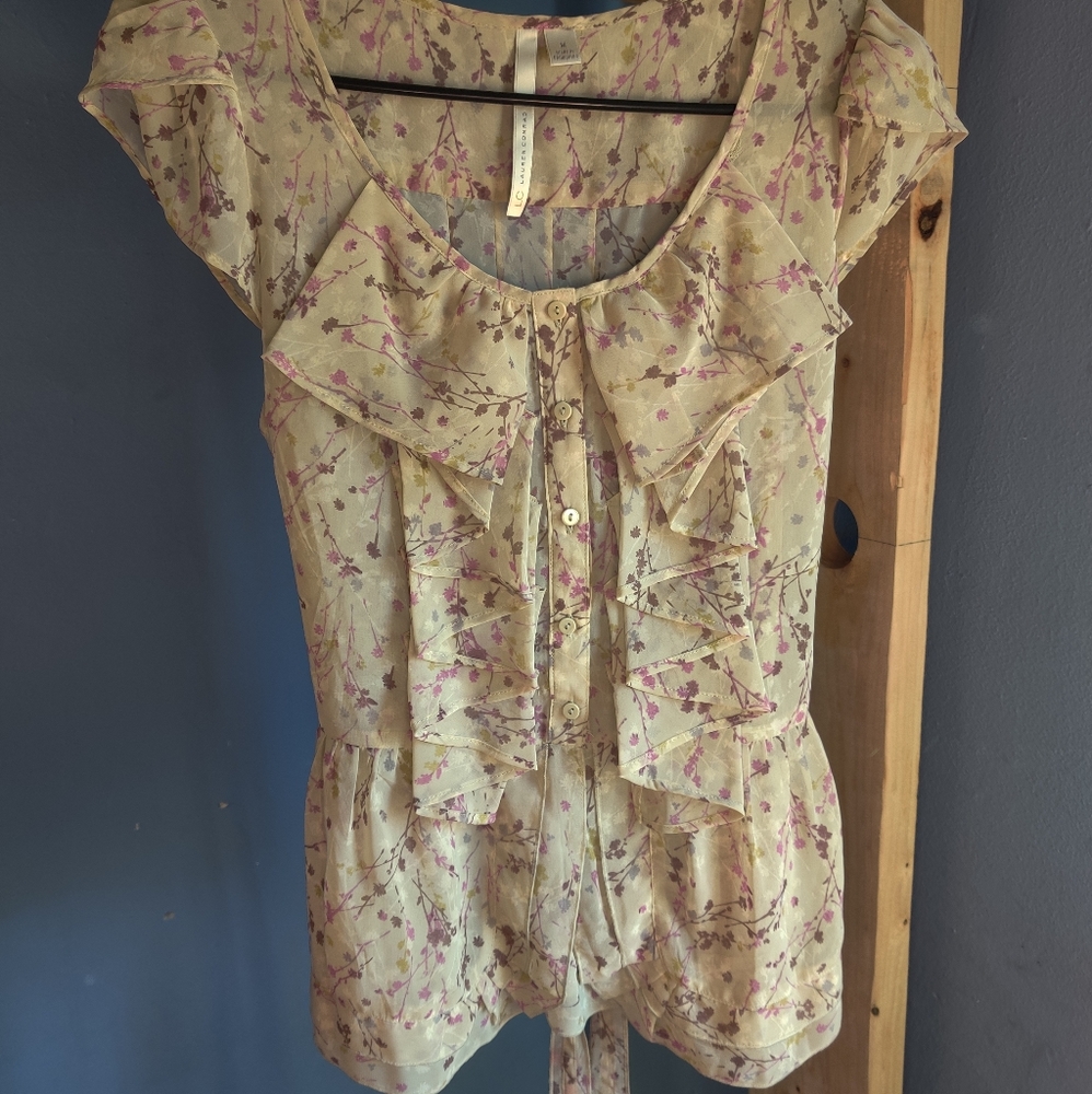 Sheer Lauren Conrad Blouse